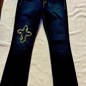 TRUE RELIGION WORLD TOUR BECKY BOOT CUT JEANS